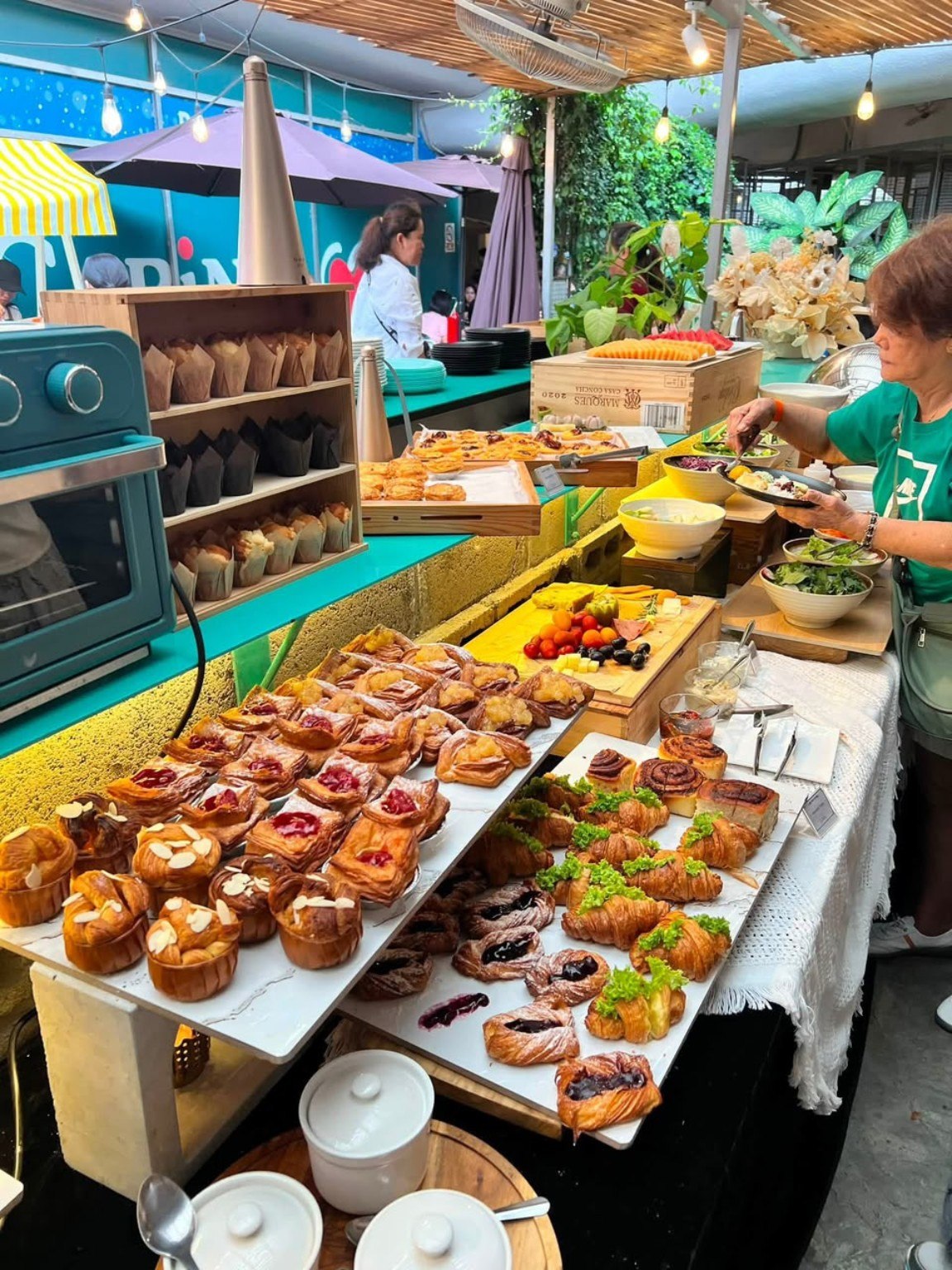 Buffet selection from a previous event